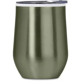 Serendipio Vogue Madison Stainless Steel & Plastic Double-Wall Tumbler Light Green